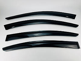 Дефлектори вікон (вітровики) BMW 7 series 2009+ (F02) 4D 4шт (HIC)