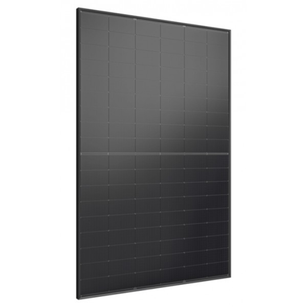 Сонячна батарея 440Вт Jinko Solar JKM-440N-54HL4R-BDB bifacial full black моно фотомодуль двохсторонній чорний