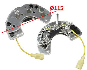 Діодний міст генератора Lucas AUTOBIANCHI FIAT INNOCENTI LANCIA ZASTAVA AUDI, FIAT, FORD, ROVER, VW