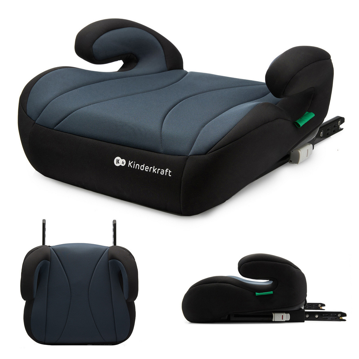 Автокресло бустер KiderKraft I-BOOST I-Size Black