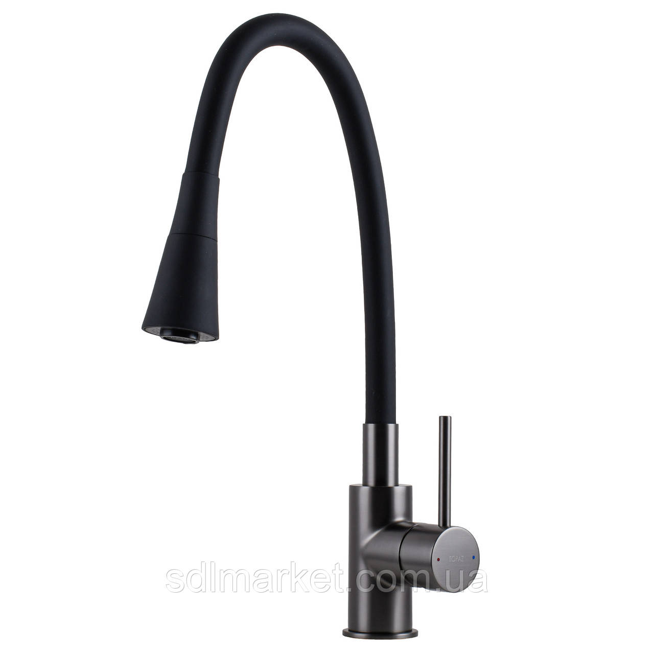 Змішувач для кухні TOPAZ LOFT TLF 8854A-H39-GP-B01