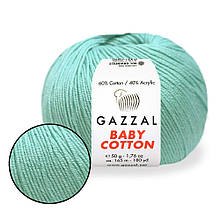 Gazzal Cotton Baby, Бірюза №3452