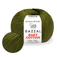 Gazzal Cotton Baby, Хакі №3463