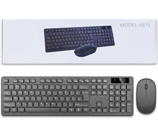 Бездротова клавіатура та миша 8875