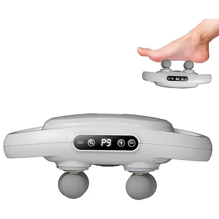 Massage Gun S2 Вібромасажер для м'язів із чотирма головками, фото 1