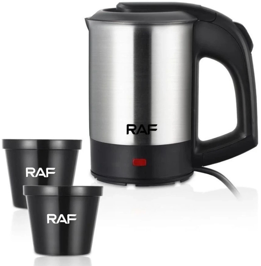 Електричний дорожній чайник із двома кружечками RAF R.7887 0.5 л 1000W