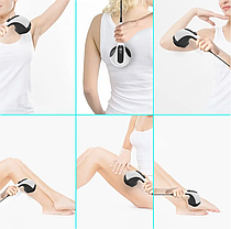 Вібромасажер антицелюлітний Body massager PL-664 4 насадки, фото 4