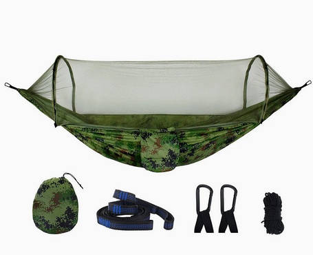 Гамак-спальний мішок із москітною сіткою, фото 1
