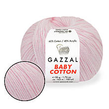 Gazzal Cotton Baby, Рожевий №3411