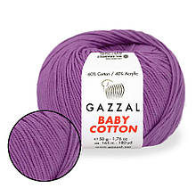 Gazzal Cotton Baby, Ліловий №3414