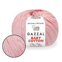 Gazzal Cotton Baby, Пудра №3444