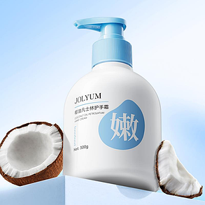 Крем для рук з кокосовою олією JOLYUM, 300 мл., фото 1