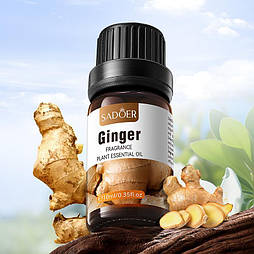 Эфирное масло с ароматом имбиря SADOER, 10мл.