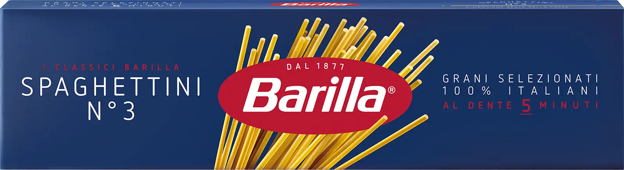 Barrila Spaghettini №3 500g 1/24
