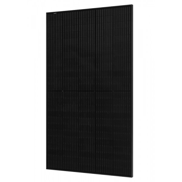 Сонячна батарея Risen 395 Вт моно, Risen RSM40-8-395M фотомодуль 120cell Half-Cell КПД 20.5% чорна рамка