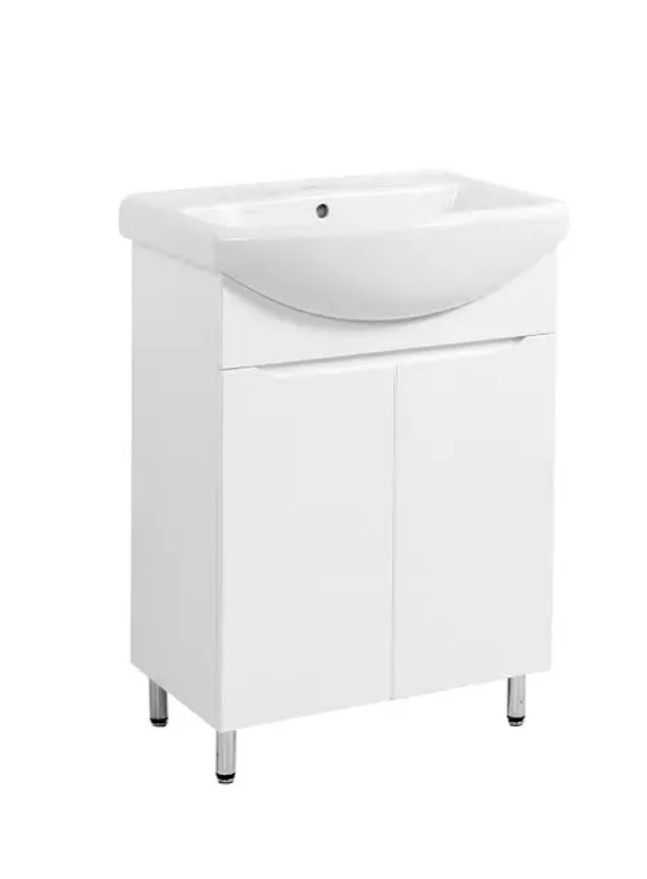 Тумба 50 см на ніжках з умивальником , різні розміри, фото 1