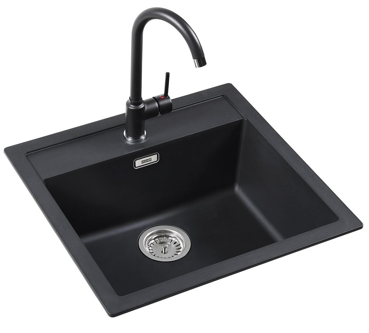 FRANKE Sirius SID 610-49 мийка 143.0702.688 Онікс + змішувач Pola 143.0702.688 Онікс