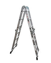 Сходи трансформер 4х3 VAYARA "Практик" алюмінієва 3.5м EN 131 AM0212A, фото 5