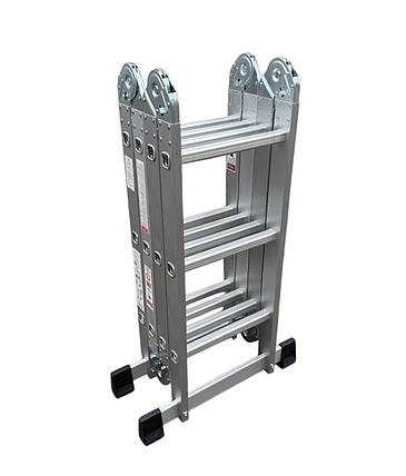 Сходи трансформер 4х3 VAYARA "Практик" алюмінієва 3.5м EN 131 AM0212A, фото 1