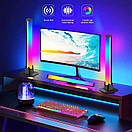 Дві настільні RGB-лампи Ambiance Light Bar Bluetooth, фонове освітлення, фото 5
