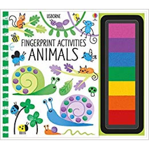 Книга Fingerprint Activities: Animals художня література, фото 1