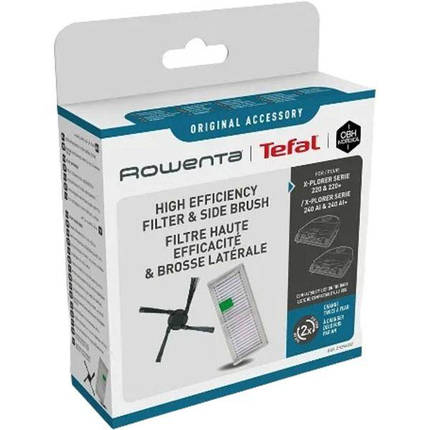 Фільтр HEPA зі щіткою для робота пилососа Rowenta Serie 220/220+/240 AI/240AI+, ZR294002, фото 1