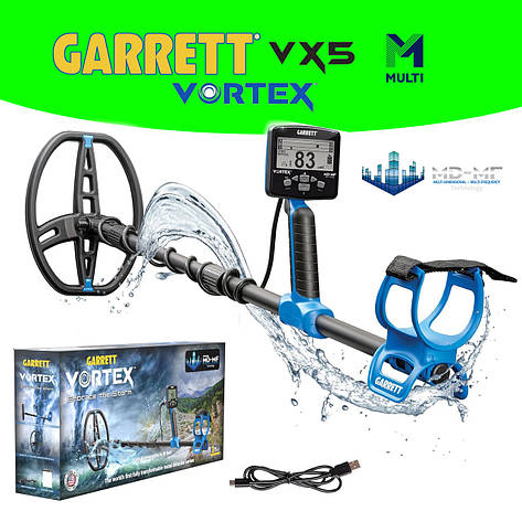 Металошукач Garrett Vortex VX7 - Multi частота. IP68. Офіційна гарантія!, фото 1