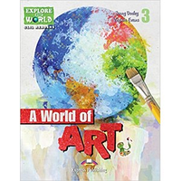 Книга для чтения A World of Art (level 3) Reader with DigiBooks App