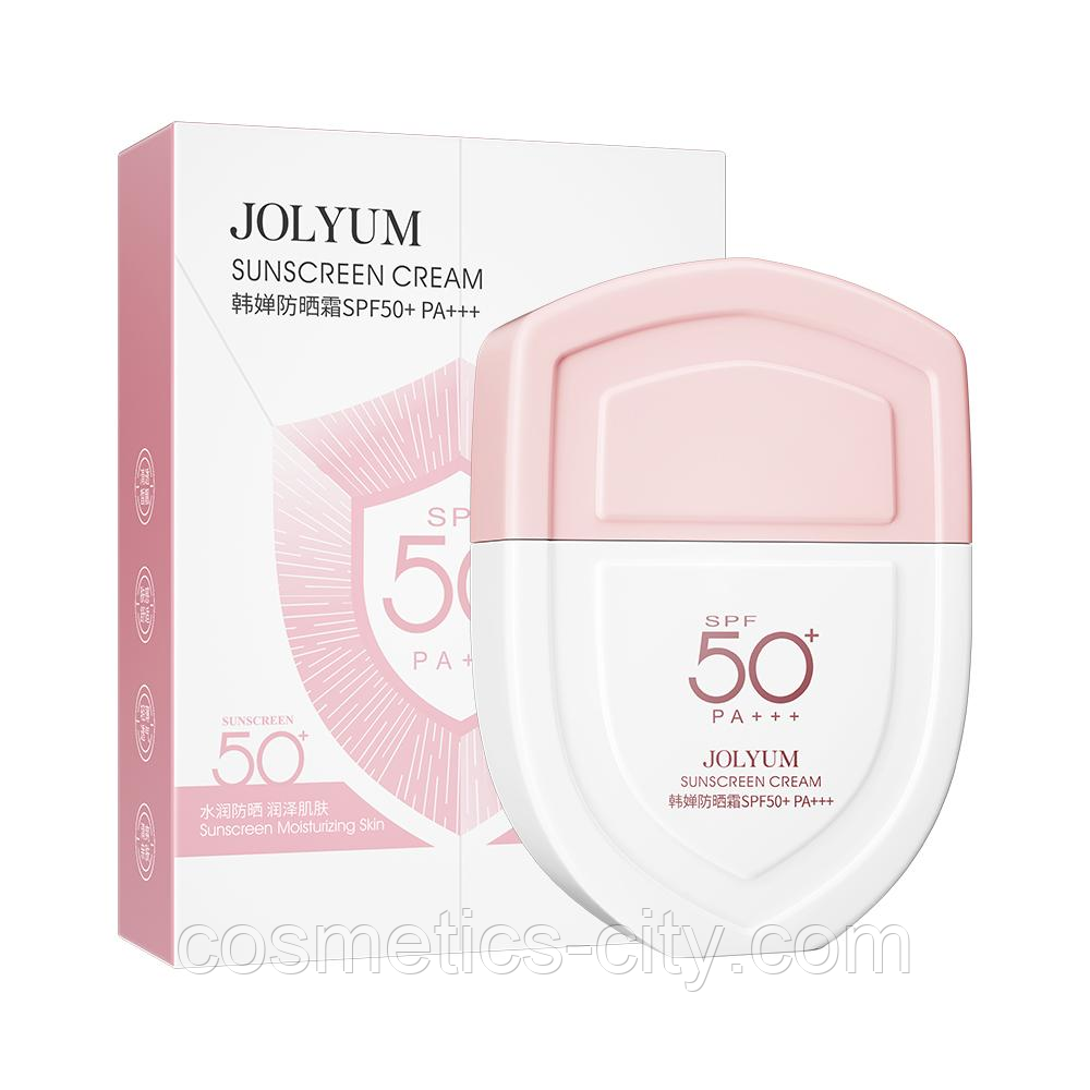 Солнцезащитный лосьон Jolyum Sunscreen Lotion SPF50+ PA+++ Pink, 40 г., фото 1
