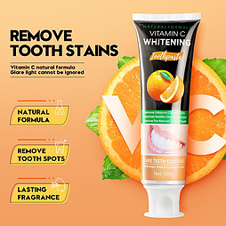 Вибілювальна зубна паста Sadoer Whitening Vitamin C, 100 г.