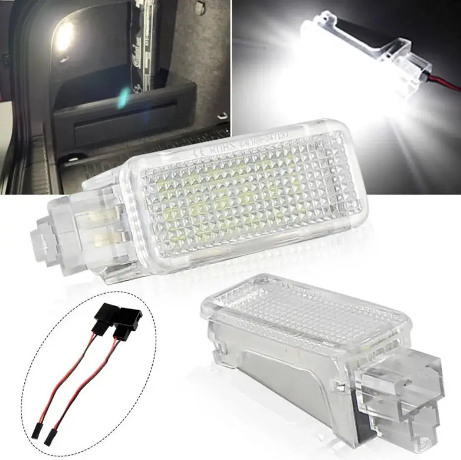 Штатне LED підсвічування Volkswagen (VW): дверей, салона, ніг – 12В білий 6500К Canbus без помилок