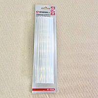 Комплект стрижнів клейових прозорих 7,4 мм*200 мм, 12 шт. INTERTOOL RT-1030