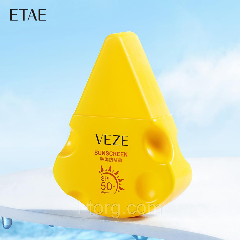 Захисний крем від сонця Veze Sun Screen 50+SPF PA+++, 30 мл.