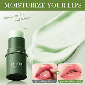 Зволожуючий бальзам для губ з авокадо SADOER, 4г., фото 2