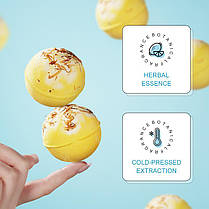 Бомбочки для ванни з ароматом лимону SADOER, 100г., фото 3