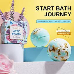 Бомбочки для ванны с ароматом розмарина  SADOER, 100г.