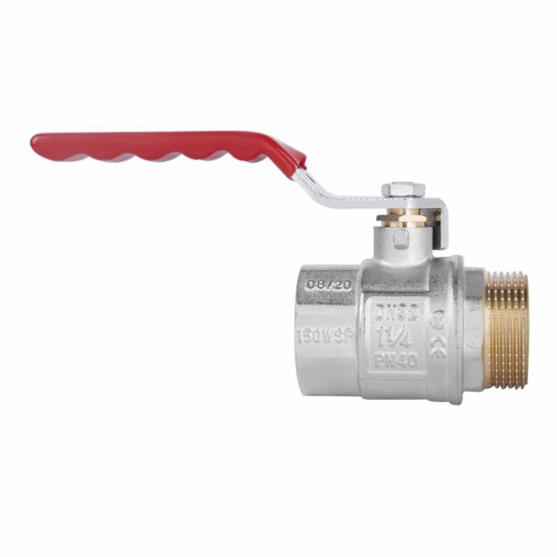 Кран кульовий Brass 32 1*1/4" НВ ручка, фото 1