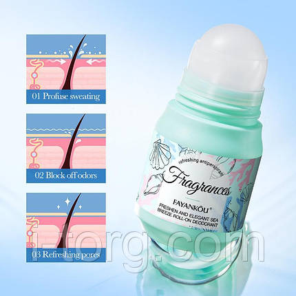 Кульковий дезодорант морський бриз FAYANKOU, 50г., фото 1