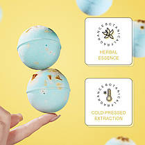 Бомбочки для ванни з ароматом розмарину SADOER, 100г., фото 3