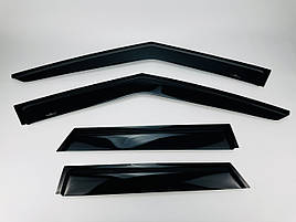 Дефлектори вікон (вітровики) для Land Rover Discovery V 2015+ 5D 4шт (Hic)