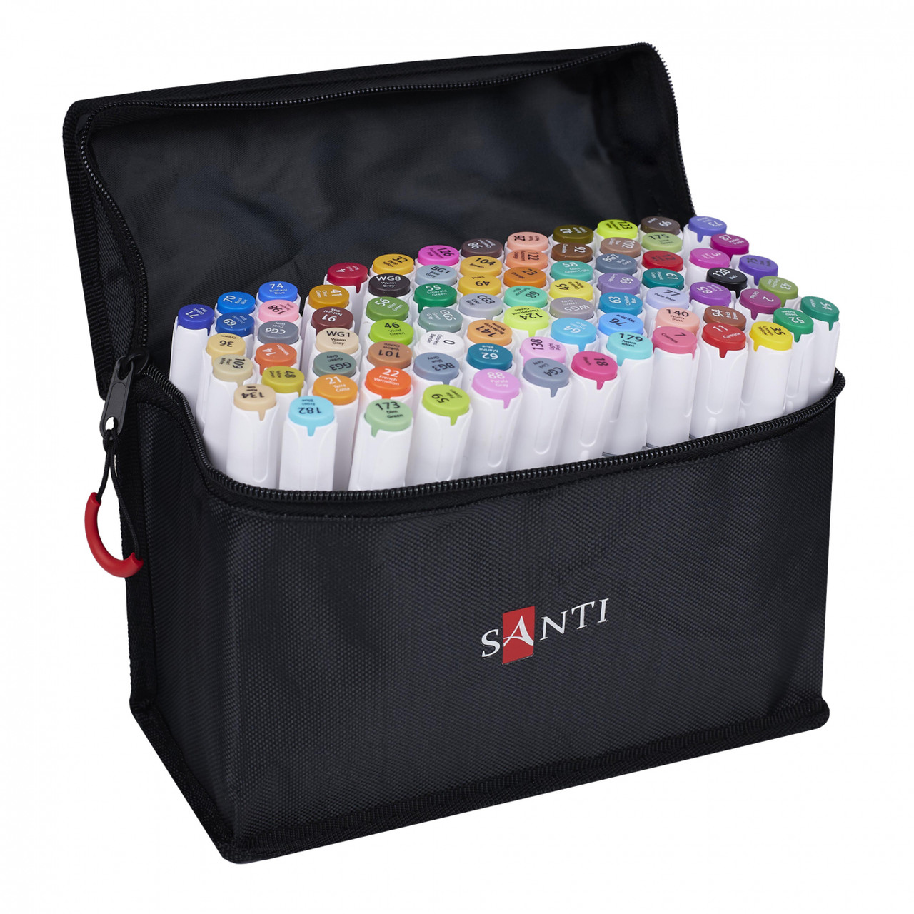 Набір скетч-маркерів SANTI Professional 2024 NEW на спиртовій основі 80 шт (390780), фото 1