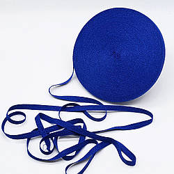 Кіперна стрічка ХБ / колір синій / ширина 1 см / замовлення від 1 метра