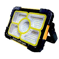 Акумуляторний ліхтарик на сонячній батареї LED JN-882 Переносний ліхтар-прожектор