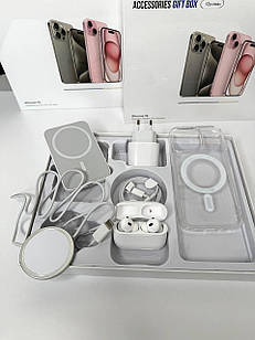Подарунковий набір 6 в 1 iPhone Accessories Gift Box