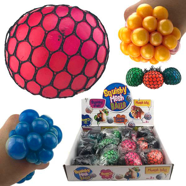 Іграшка-антистрес для рук мозку набір 12 шт., фото 1