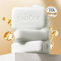 Мило, що очищає, з колагеном SADOER, 100г., фото 3