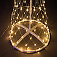 Металева каркасна світлодіодна ялинка 480Led 2,5м Warm White, фото 3