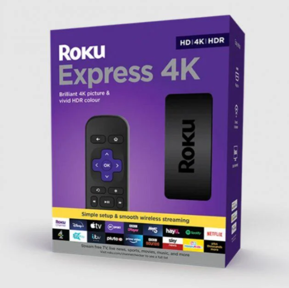 Смарт-приставка для телевізора Roku Express 4K