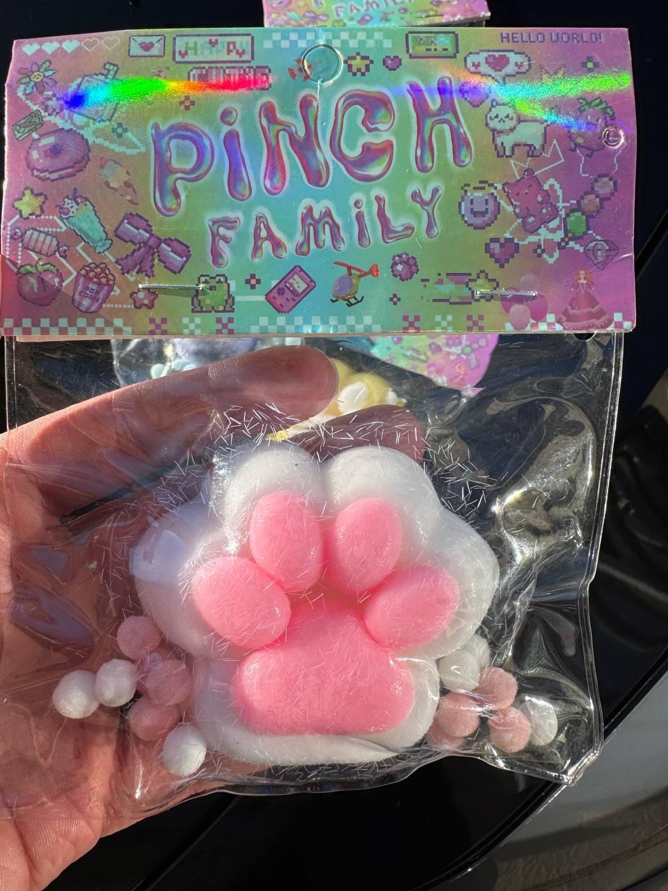 Антистрес тапо-лапка White