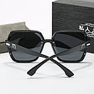 Жіночі квадратні сонцезахисні окуляри, фото 2